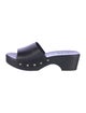 Aeyde Leather Studded Accents Slides