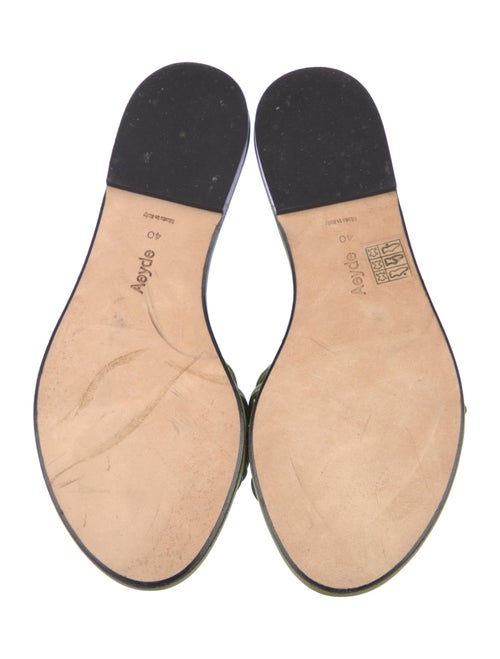 Aeyde Leather Slides