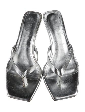 Aeyde Leather Slides