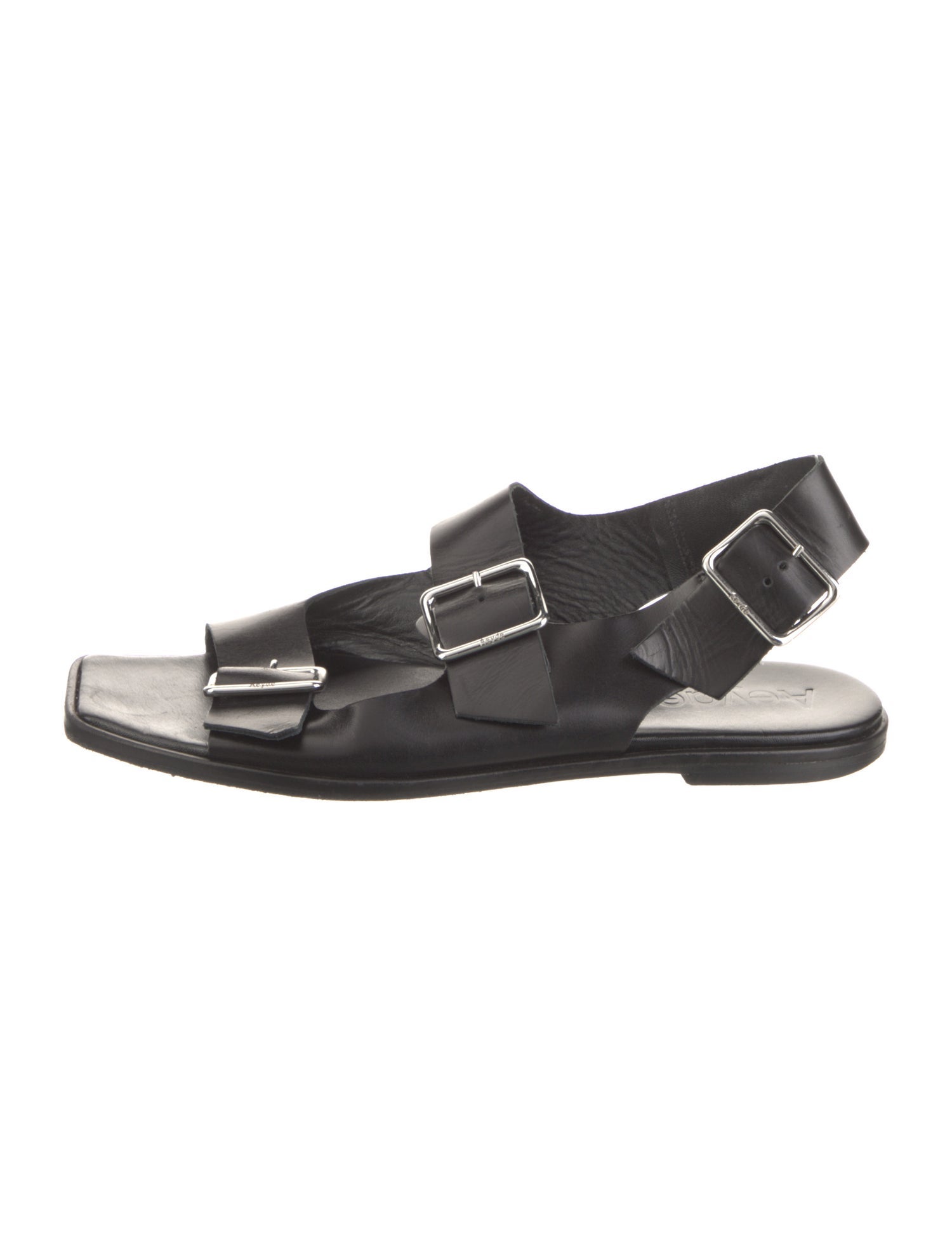 Aeyde Leather Slingback Sandals