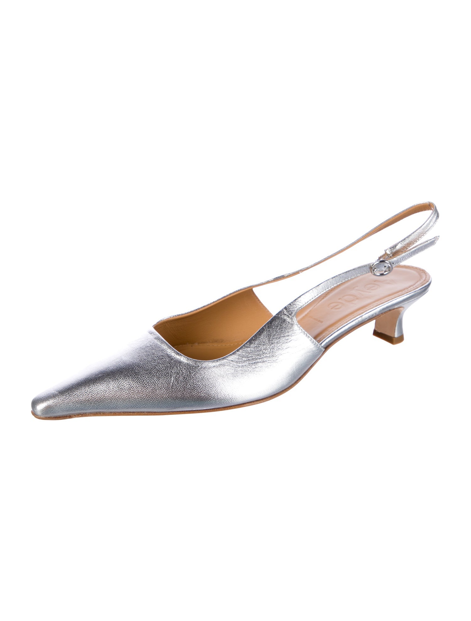 Aeyde Leather Slingback Pumps