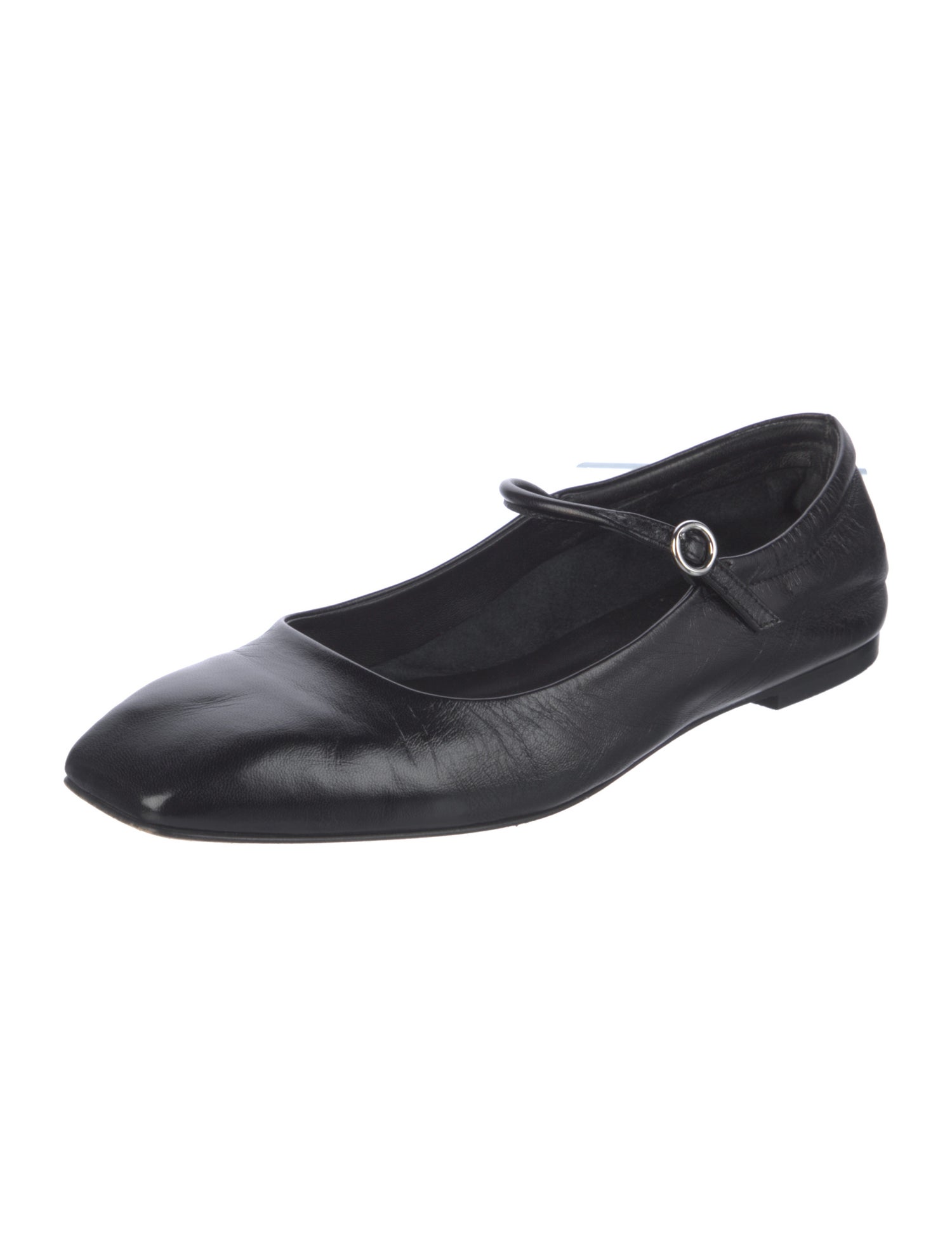 Aeyde Leather Mary Jane Flats