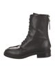 Aeyde Leather Combat Boots
