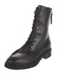 Aeyde Leather Combat Boots