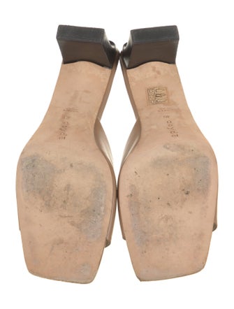 Aeyde Leather Slides