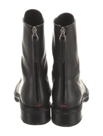 Aeyde Leather Combat Boots