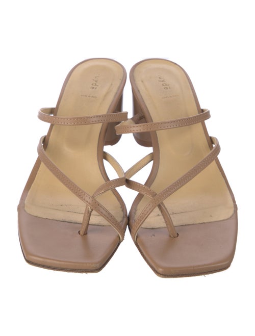 Aeyde Leather Slides