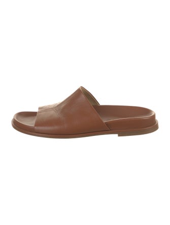 Aeyde Leather Slides