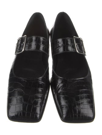 Aeyde Leather Mary Jane Flats