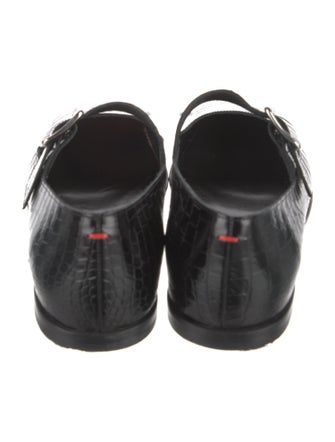 Aeyde Leather Mary Jane Flats