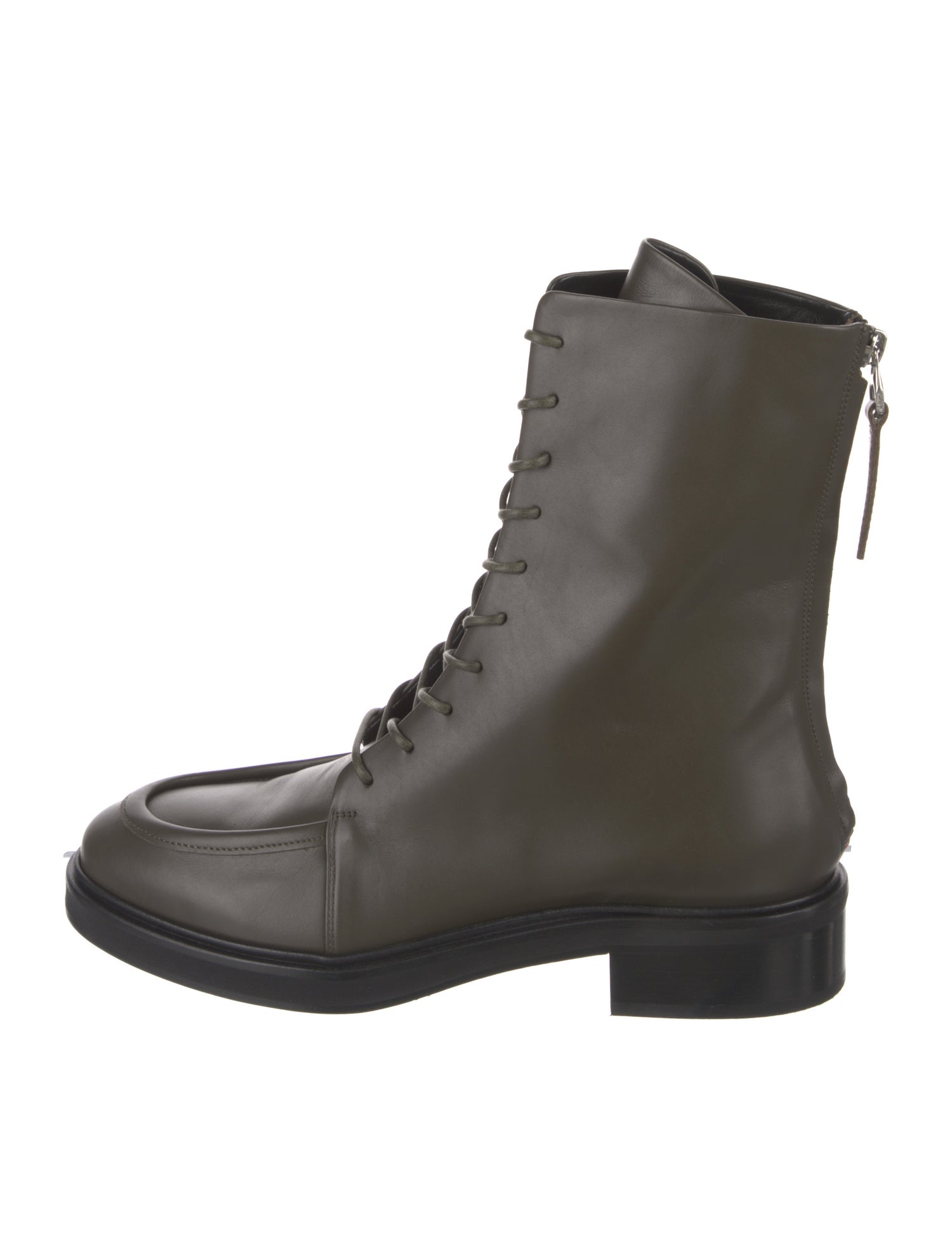 Aeyde Leather Combat Boots w/ Tags