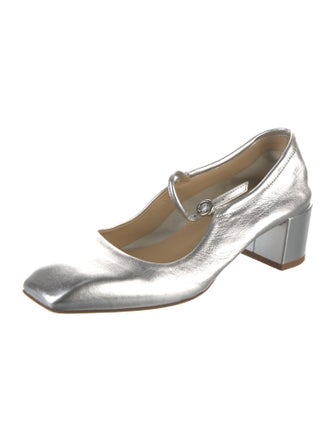 Aeyde Leather Slingback Pumps