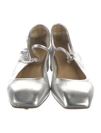 Aeyde Leather Slingback Pumps