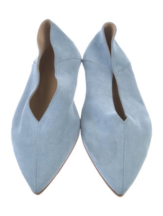 Aeyde Suede D'Orsay Flats