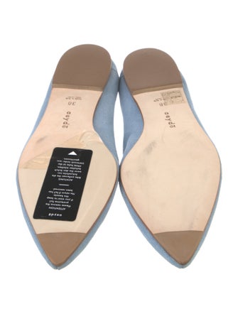 Aeyde Suede D'Orsay Flats