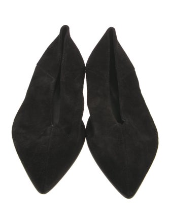 Aeyde Suede D'Orsay Flats