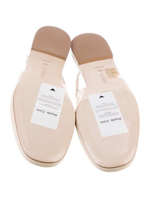 Aeyde Leather Slingback Flats