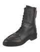 Aeyde Leather Combat Boots