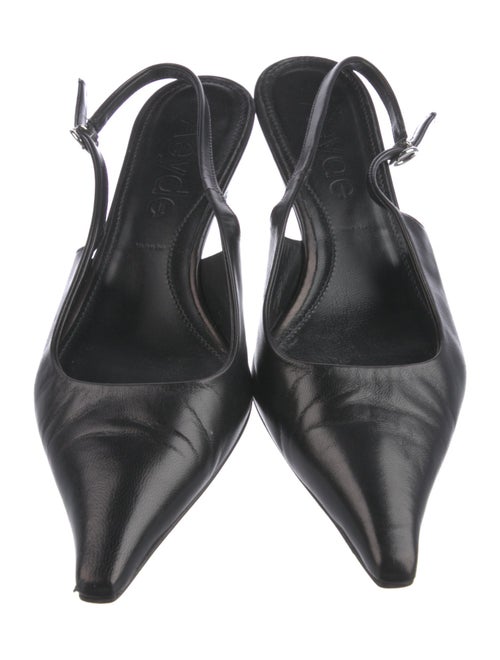 Aeyde Leather Slingback Pumps
