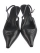Aeyde Leather Slingback Pumps
