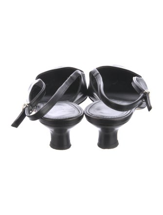 Aeyde Leather Slingback Pumps