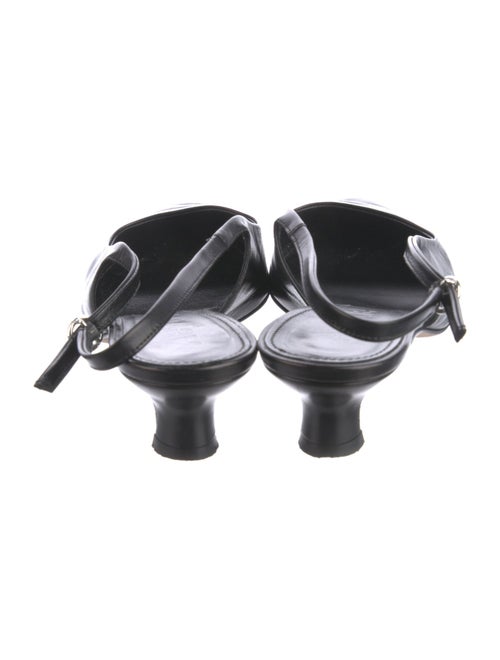 Aeyde Leather Slingback Pumps