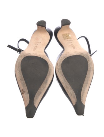 Aeyde Leather Slingback Pumps