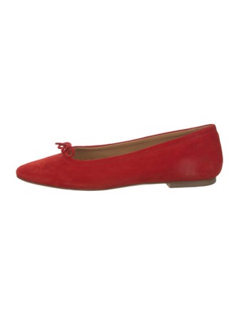 Aeyde Suede Ballet Flats