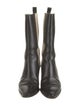Aeyde Leather Colorblock Pattern Western Boots