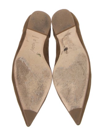 Aeyde Suede Ballet Flats