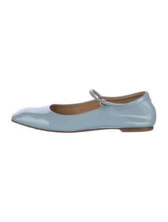 Aeyde Patent Leather Mary Jane Flats