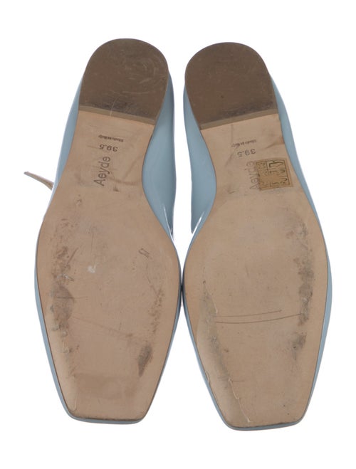 Aeyde Patent Leather Mary Jane Flats