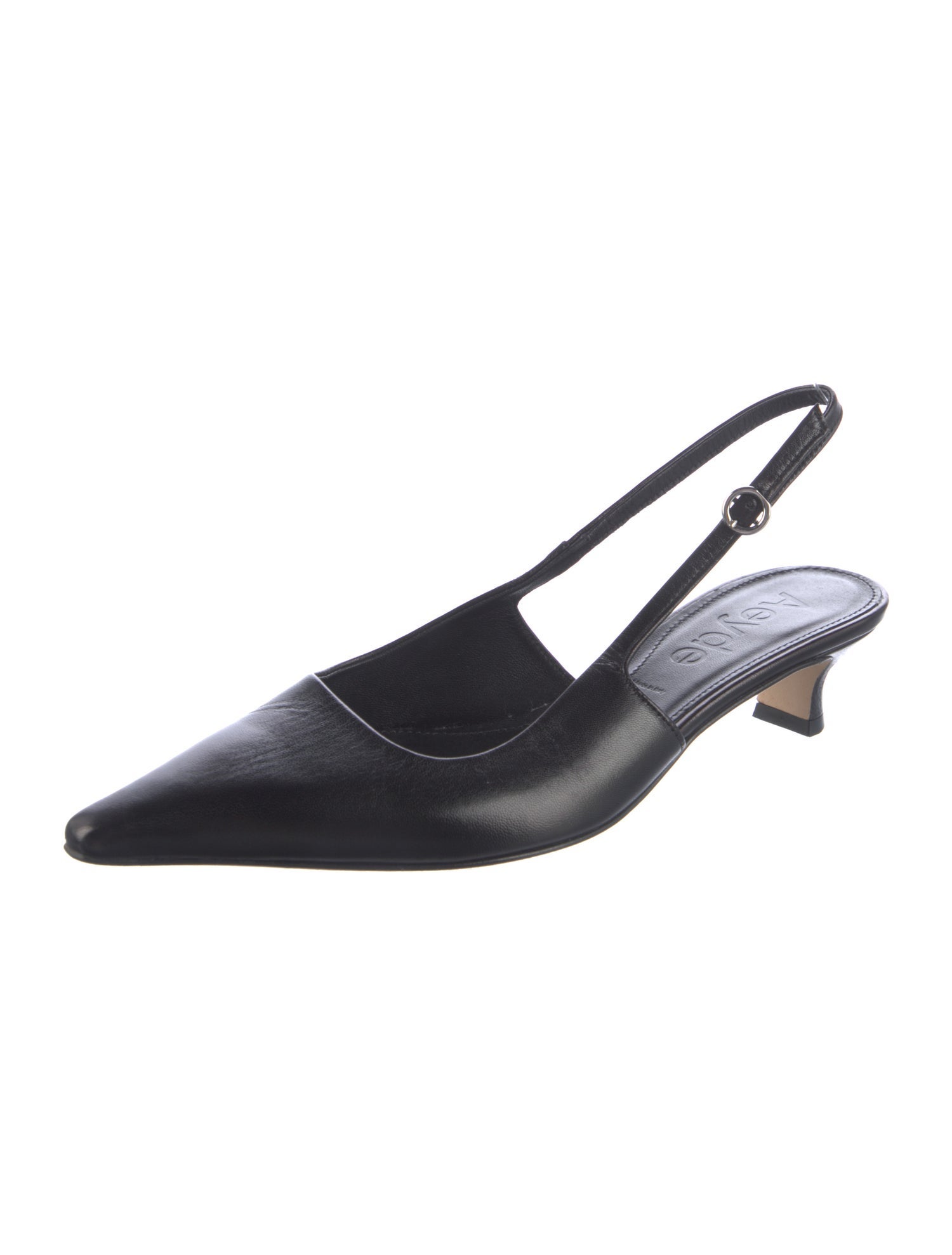 Aeyde Leather Slingback Pumps
