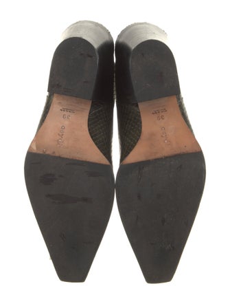 Aeyde Leather Western Boots