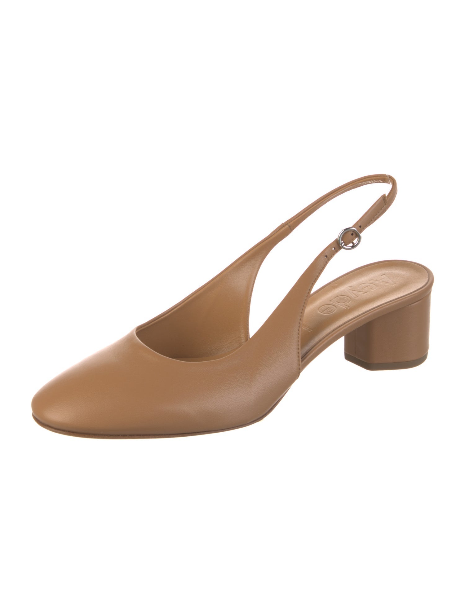 Aeyde Leather Slingback Pumps