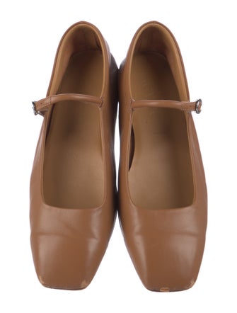 Aeyde Leather Mary Jane Flats