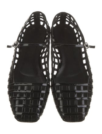 Aeyde Patent Leather Ballet Flats