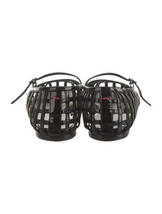 Aeyde Patent Leather Ballet Flats