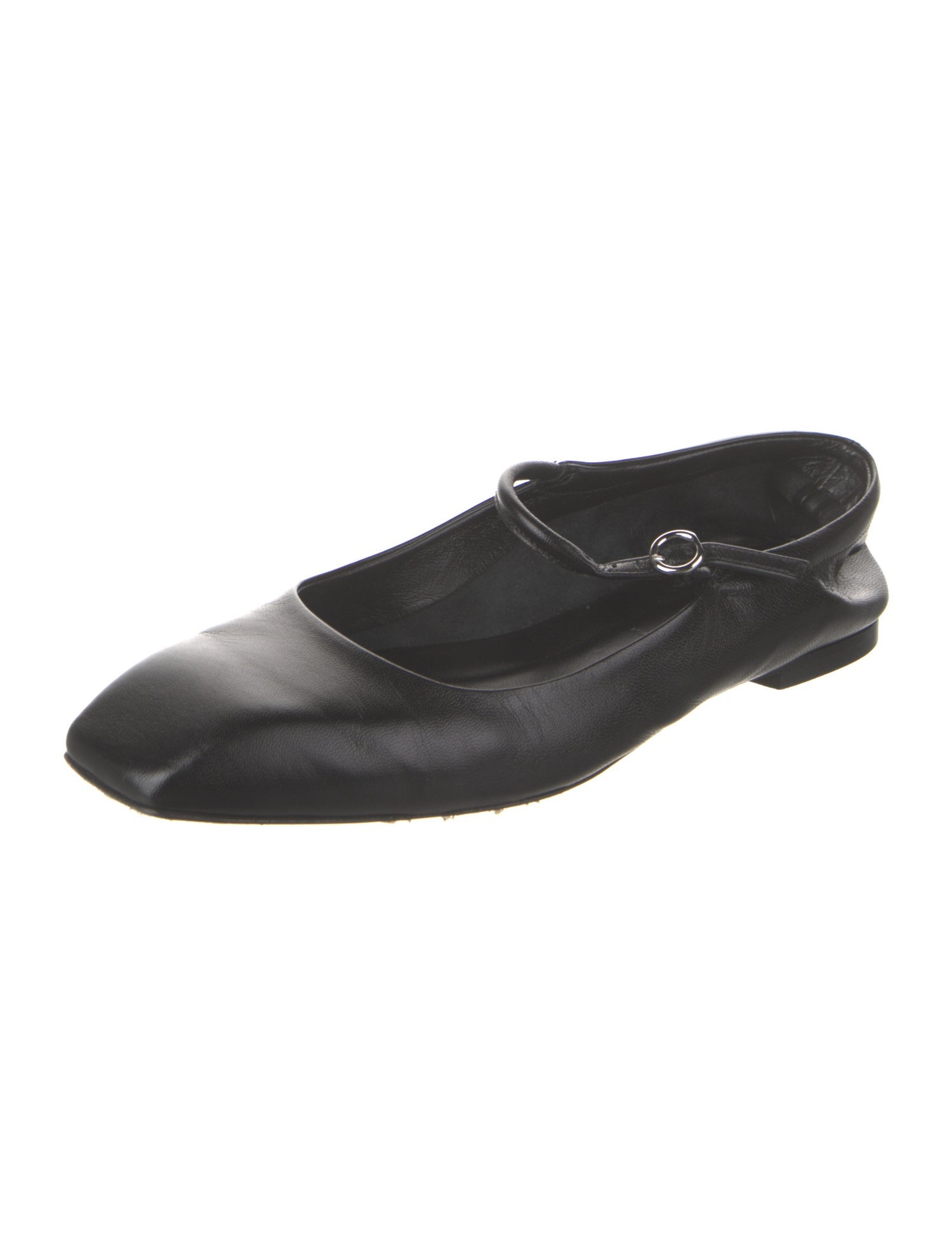 Aeyde Leather Mary Jane Flats