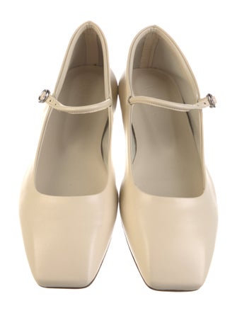Aeyde Leather Mary Jane Flats
