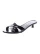 Aeyde Patent Leather Slides