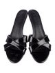 Aeyde Patent Leather Slides