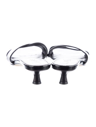 Aeyde Patent Leather Slides