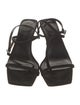 Aeyde Leather Slingback Sandals