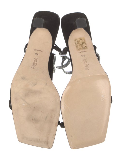 Aeyde Leather Slingback Sandals