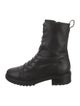 Aeyde Leather Combat Boots