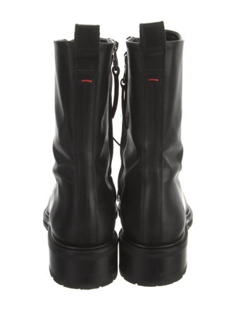 Aeyde Leather Combat Boots