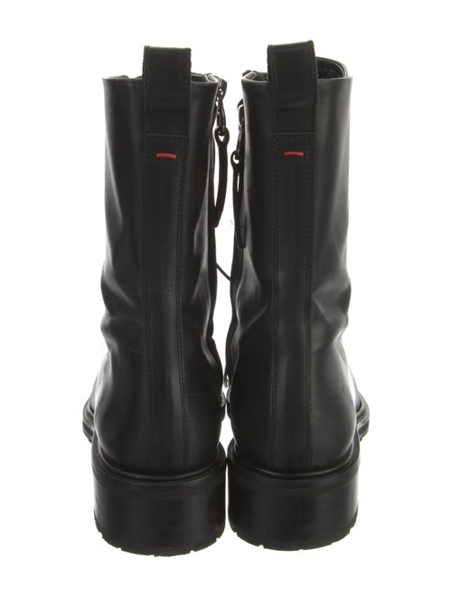 Aeyde Leather Combat Boots