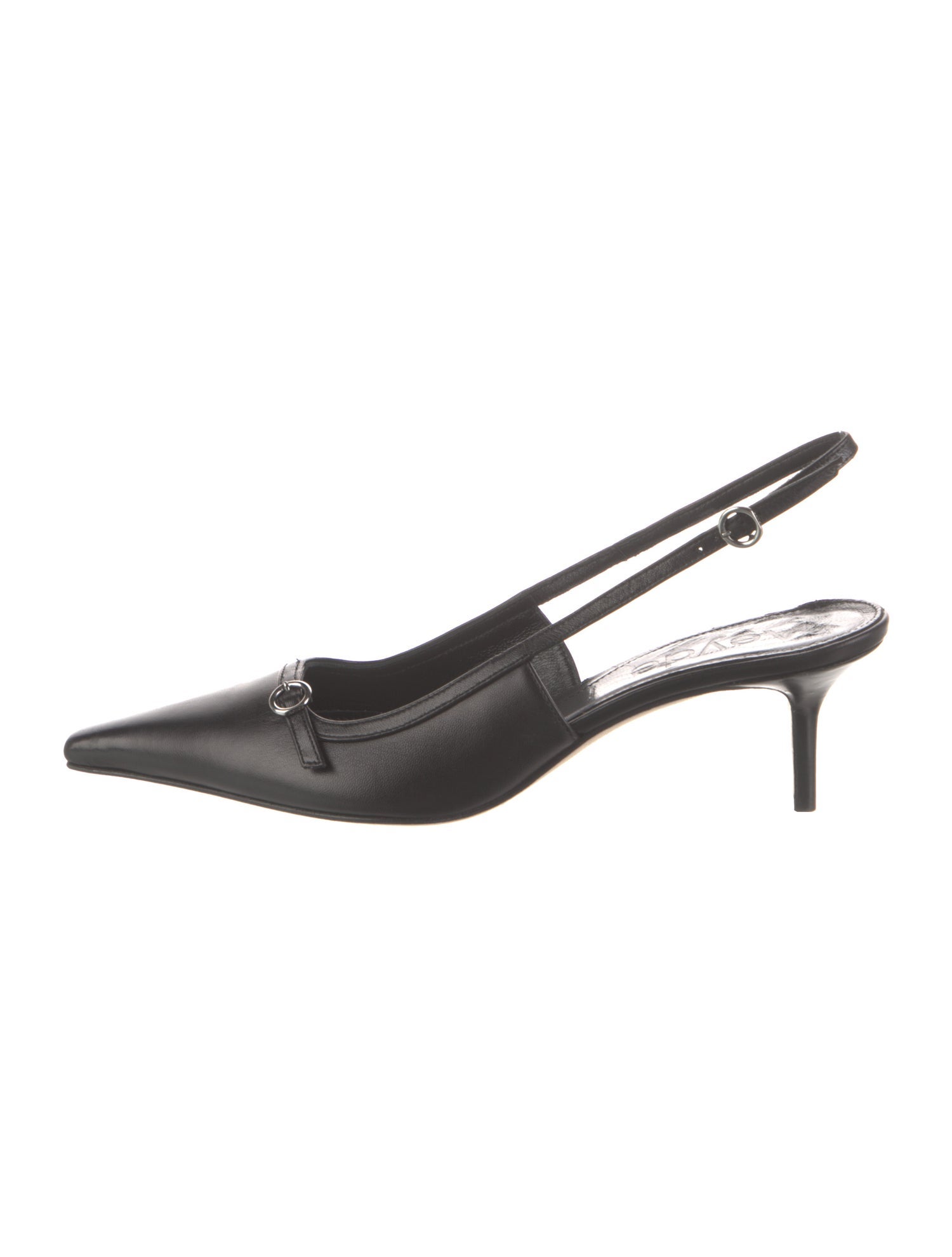Aeyde Leather Slingback Pumps