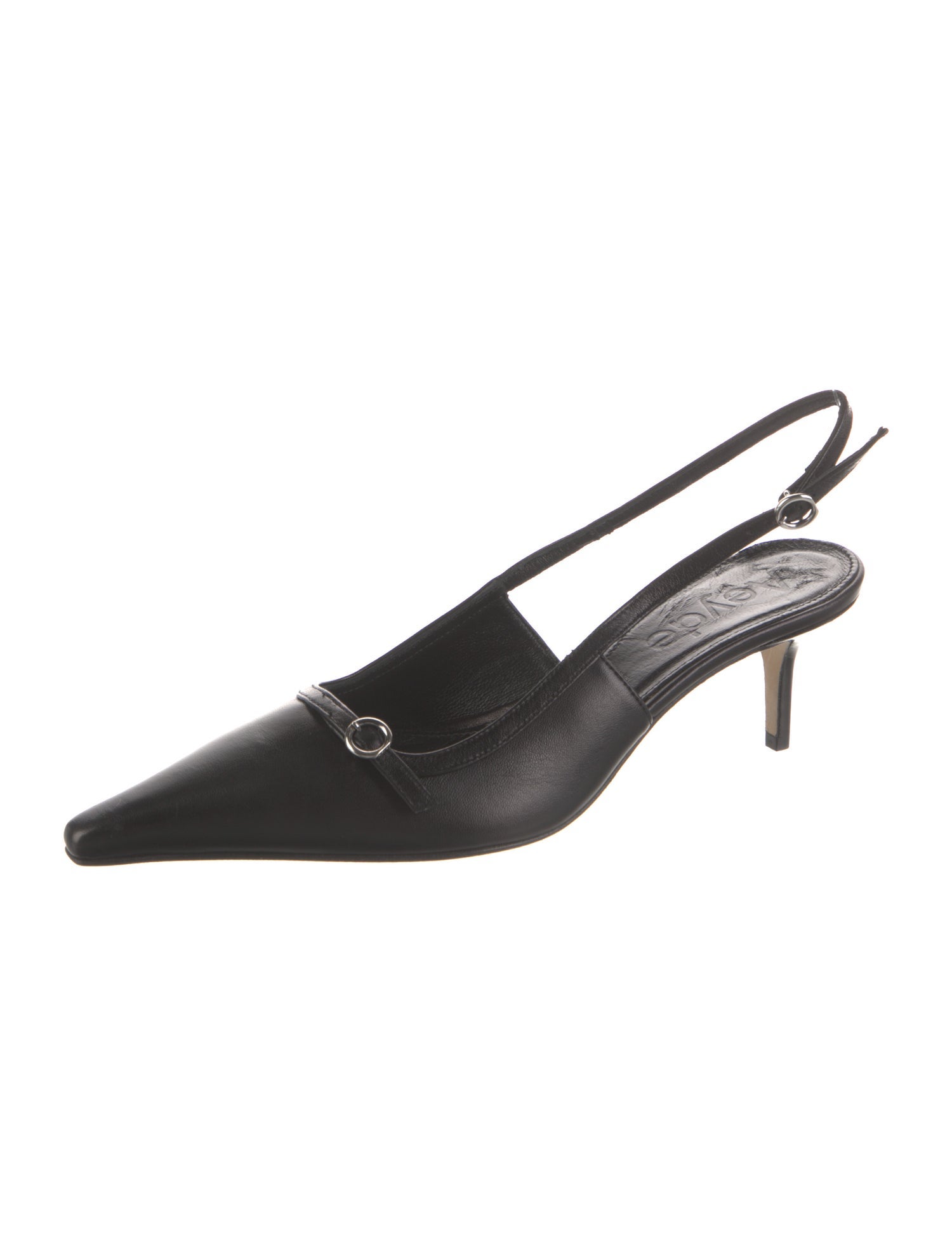 Aeyde Leather Slingback Pumps